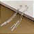 Brincos Fios com Filetes Cravejados Prata 925 - BPR805 - Imagem 2