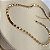 Choker Fio Ondulado Semijoia 18k - MC833 - Imagem 4