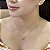 Conjunto Triângulo Cravejado com Zircônias Semijoias 18k - MCJ99 - Imagem 1