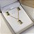 Conjunto com Zircônias Semijoia 18k - MCJ112 - Imagem 5