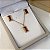 Conjunto com Zircônias Semijoia 18k - MCJ112 - Imagem 4