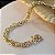 Pulseira com Elos Duplo Semijoia 18k - MP612 - Imagem 2