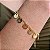 Pulseira com 10 Mandamentos Semijoia 18k - MP646 - Imagem 1