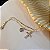 Pulseira Dupla com Pingente NSra. Aparecida Semijoia 18k - MP649 - Imagem 2