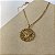 Gargantilha com Pingente Espirito Santo Semijoia 18k - MC885 - Imagem 1