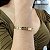 Bracelete Ajustável com Frase Gratidão Semijoia 18k - MP637 - Imagem 2