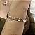 Bracelete Ajustável com Frase Abençoada Semijoia 18k - MP638 - Imagem 2