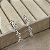Brincos LV com Zircônias Prata 925 - BPR824 - Imagem 2