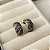 Brincos Argolas Cravejado com Marcassitas Prata 925 Bali - BPR833 - Imagem 1