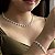 Pulseira com Pérolas e Coração Cravejados com Swarovski Prata 925 - PPR532 - Imagem 3