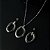 Conjunto Com Pingente Oval Liso Prata 925 - CPR803 - Imagem 2