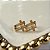 Argolas com Crucifixo Cravejado Semijoias 18k - MB1136 - Imagem 1