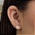 Brincos Estrela Cravejada Semijoias 18k - MB1164 - Imagem 2