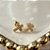 Brincos Crucifixo Cravejados Semijoias 18k - MB1178 - Imagem 1