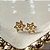 Brincos Estrela Cravejadas com Zircônia Semijoias 18k - MB1180 - Imagem 1