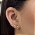 Argolas Lisa Semijoias 18k - 9mm - MB1025 - Imagem 2