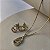 Conjunto Gota com Zircônias Semijoias18k - M6J19 - Imagem 2