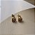 Brincos Coração Cravejado com Zircônias Semijoias 18k - M5B109 - Imagem 2