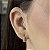 Argolas Cravejadas com Zircônias Semijoias 18k - M5B07 - Imagem 1