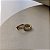 Argolas Cravejadas com Zircônias Semijoias 18k - M5B08 - Imagem 2