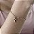 Pulseira Cruz com Zircônias Semijoias 18k - MP722 - Imagem 1