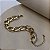 Pulseira Feminina de Corrente Grossa Semijoias 18k - M4P02 - Imagem 2