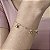 Pulseira com Bolinhas e Corações Semijoias 18k - MP752 - Imagem 1