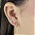 Argolas Cravejada Prata 925 - 9mm - BPR949 - Imagem 1
