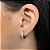 Argolas Cravejadas Semijoias 18k - MB129 - Imagem 1