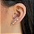 Brincos Ear Cuff  Semijoia 18k - 29mm - MB36 - Imagem 1