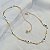 Gargantilha Choker Olho Grego - Antialérgico - Semijoia 18k - MC05 - Imagem 2