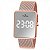 Relógio Champion Feminino Rosê Led espelhado -  CH40080Z - Imagem 1