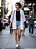 Kimono Branco com Corações - Imagem 1