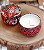 Mini Vela Aromática Lata Mandalas com Palavras Inseridas - Imagem 3