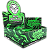 PITEIRA BEM BOLADO GIRLS IN GREEN SUPER LARGE VERDE - Caixa com 24 unidades - Imagem 1