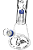 Glass Ice Bong Percolator Squadafum 8008 - unidade (sortidos) - Imagem 4
