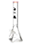 Glass Ice Bong Squadafum 8012 40 cm - unidade (sortidos) - Imagem 2
