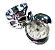 Dichavador Caveira Metal 3 partes - unidade - Imagem 2