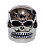 Dichavador Caveira Metal 3 partes - unidade - Imagem 1