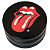 Dichavador Ceramica Lion Rolling Circus - Edição Rolling Stones Preto - Imagem 1