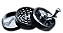 Dichavador de Metal Manivela Grande 3 partes - unidade (sortidos) - Imagem 2