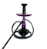 Narguilé Completo Alfarid Twister - Roxo - Imagem 1