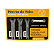 Piteira de Vidro Hippie Bong Padrão com Bocal - Card com 3 unidades - Imagem 1