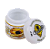 Pote de Vidro UV Colmeia 125ml Branco - unidade - Imagem 2
