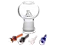 Bowl Domo Squadafum Vidro 14mm- unidade - Imagem 1