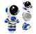 Pipe de Silicone Astronauta - unidade (sortidos) - Imagem 1