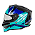 Capacete Fechado Mormaii M1 Tech Azul - Imagem 3
