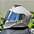 COMBO - Capacete Fechado Mormaii M1 Titanium Fosco + Viseira Espelhada - Imagem 4