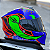 COMBO - Capacete Fechado Mormaii M1 Mamute Brilho + Viseira Fumê - Imagem 5