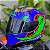 COMBO - Capacete Fechado Mormaii M1 Mamute Brilho + Viseira Fumê - Imagem 4